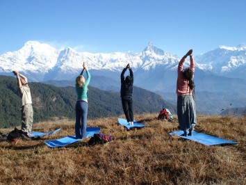 yoga trek